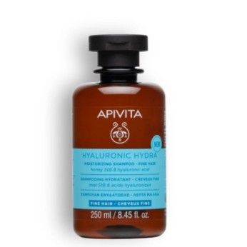 Apivita Capilar Hyaluronic Hydra Champ cabelos finos