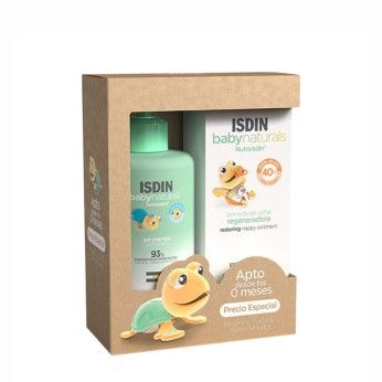 ISDIN Babynaturals Pack Pomada ZN40 e Água Perfumada ISDIN Babynaturals Pack Pomada ZN40 e Água Perfumada